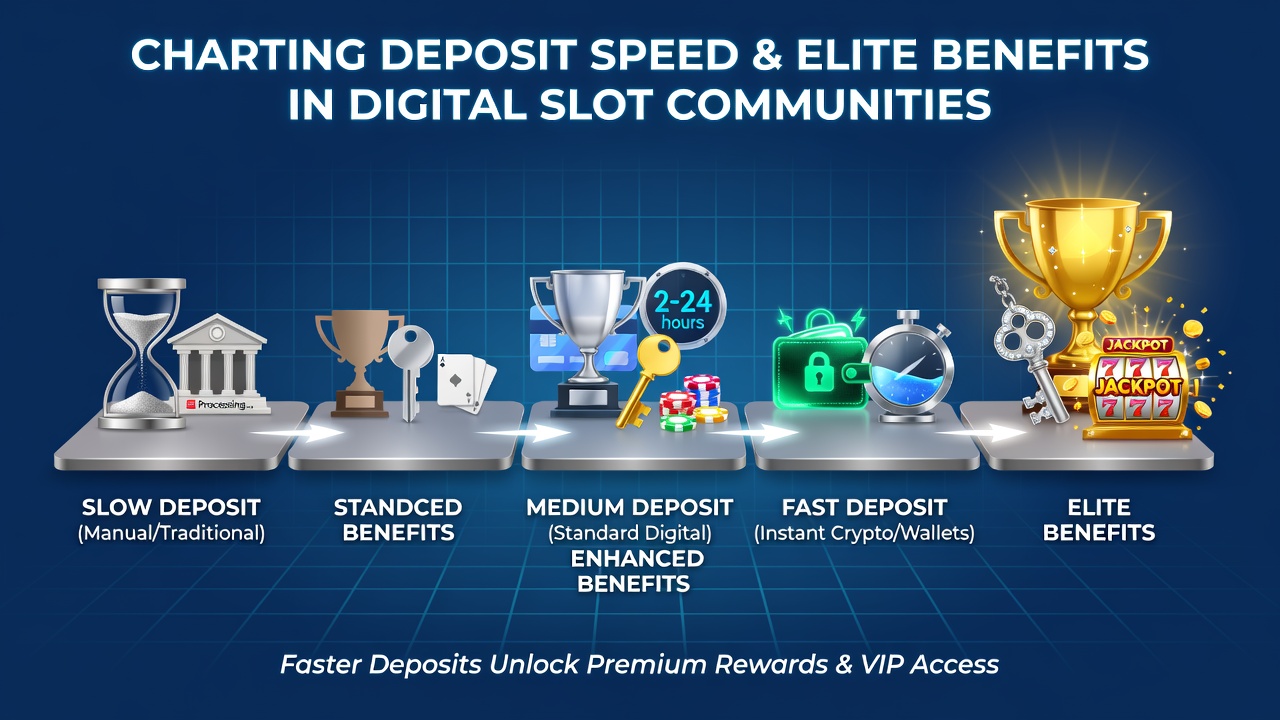 Visualization of deposit processing timelines and their correlation with VIP tier progression in digital slot platforms