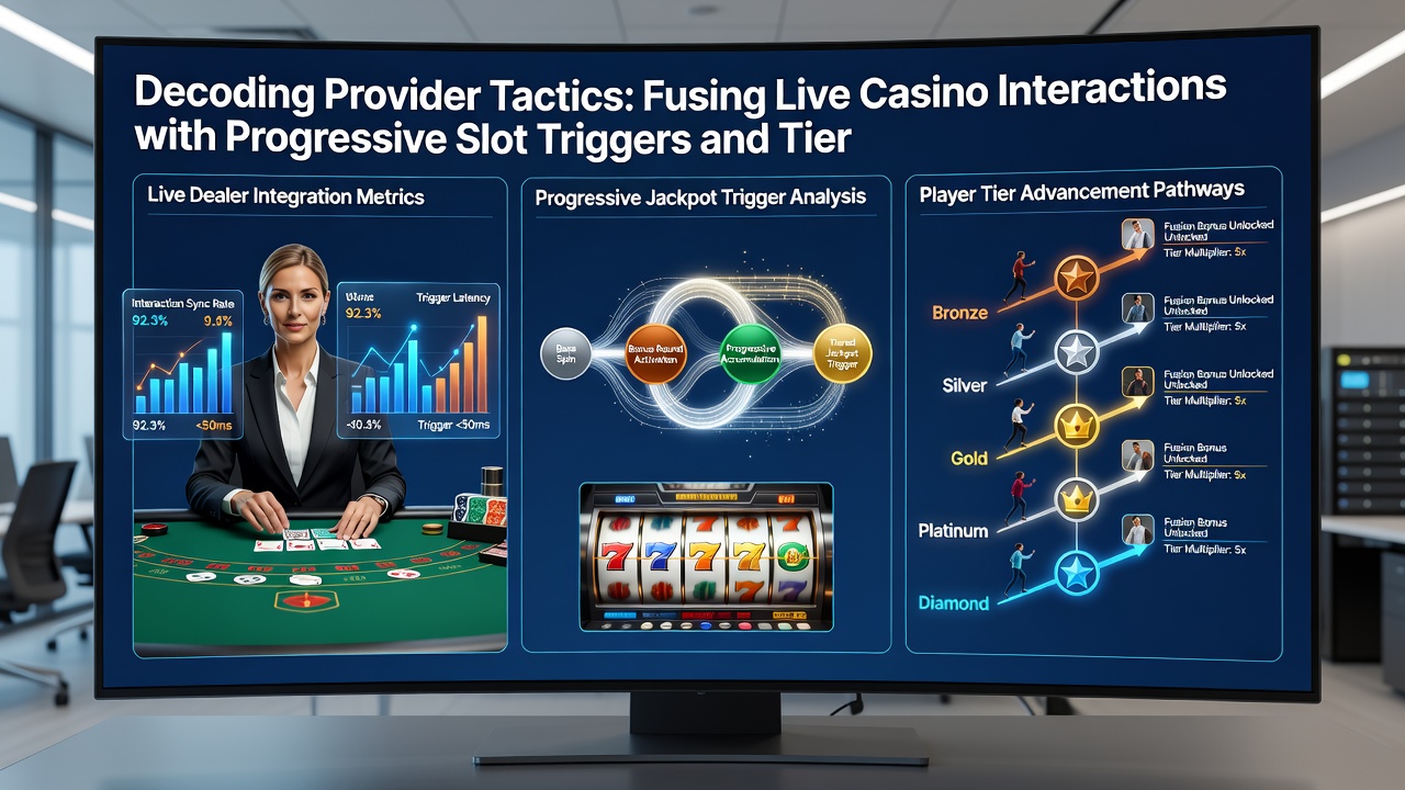 Mobile interface displaying progressive slot meter linked to live table activity with tiered payment reward badges