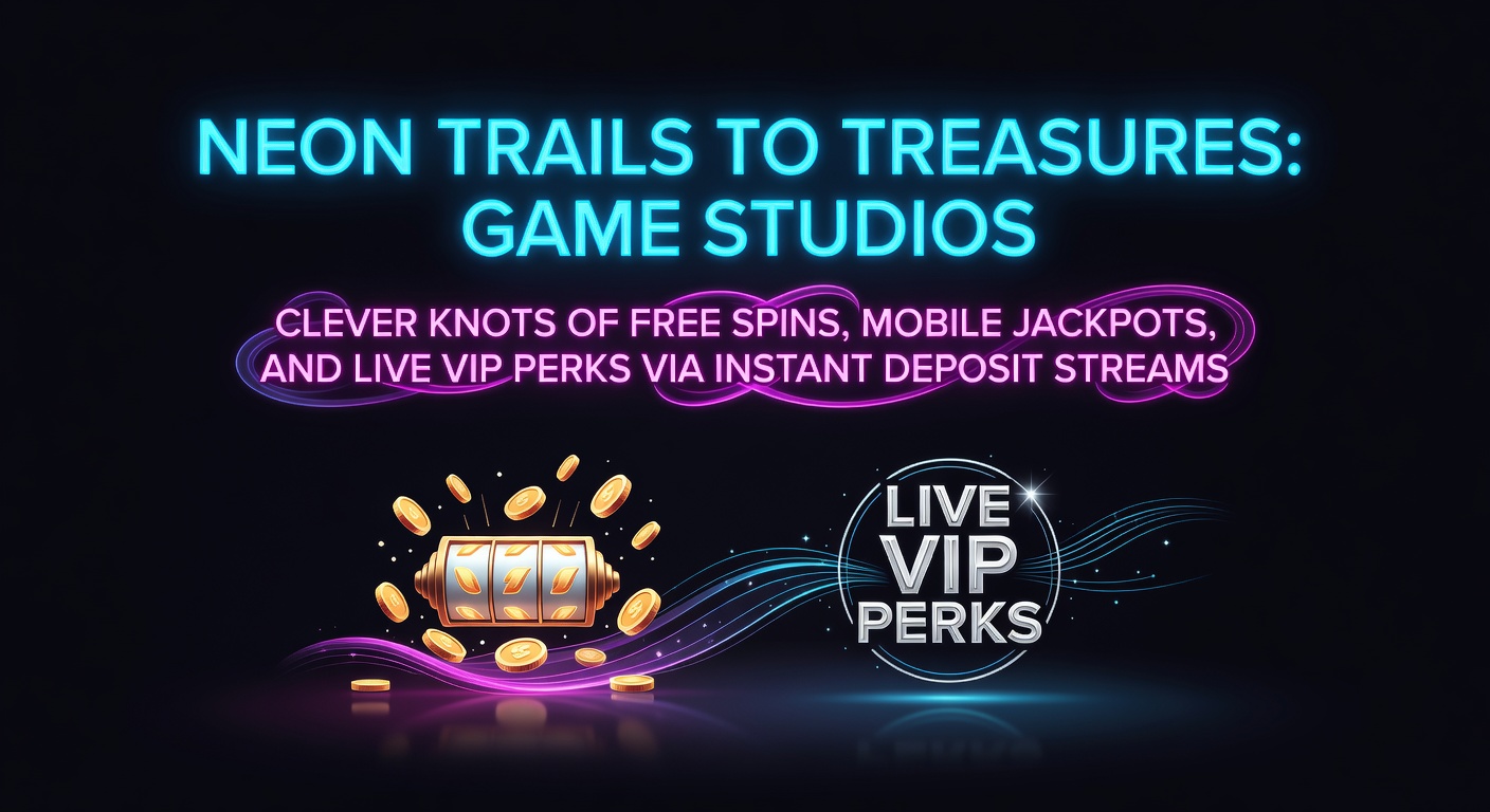 Dynamic neon-lit paths winding through digital slot reels and jackpot symbols, evoking trails to hidden treasures in vibrant gaming worlds