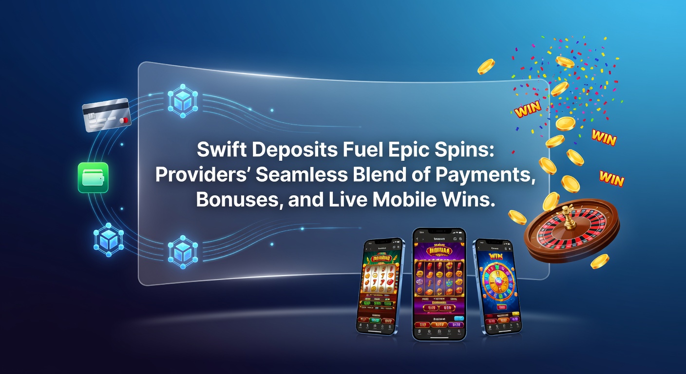 Dynamic scene of mobile screens displaying live roulette spins synced with instant deposit notifications and bonus multipliers