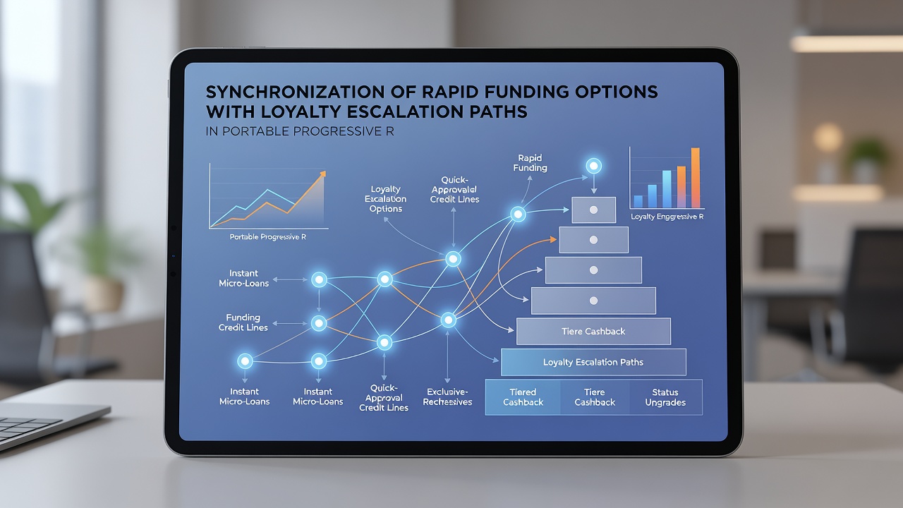 Loyalty dashboard on mobile screen displaying tier escalation after rapid funding in progressive slot event